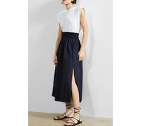 French Connection Barletta Poplin Square Skirt Navy Taglia: XS | Minigonne Outlet | Donna | Blu