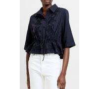 French Connection Barnet Cotton Striped Shirt Navy Taglia: L | Magliette intime Outlet | Donna | Blu