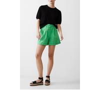 French Connection Belted Linen Short Poise Green Taglia: 8 | Pantaloncini Outlet | Donna | Bianco