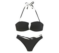 FRENCH CONNECTION Bikini nero / bianco Donna FRENCH CONNECTION XSxA/B nero / bianco