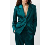 French Connection Carey Satin Blazer Forest Taglia: M | Outlet | Donna