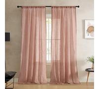 French Connection Charter - Tenda filtrante extra larga, 127 x 243,8 cm, colore: Ruggine