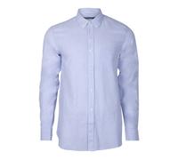 French Connection Checked & Stripe Pocket Ls Sky Stripe Taglia: S | Camicie Casual Outlet | Uomo