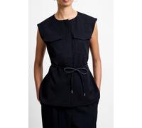 French Connection Clover Tie Waistcoat Black Taglia: 16 | Gilet Outlet | Donna | Nero