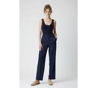 French Connection Cotton Organic Stretch Tank Utility Blue Taglia: M | Canottiere Outlet | Donna | Blu