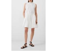 French Connection Emily Tiered Flared Dress White Taglia: XS | Abiti Mini Outlet | Donna | Bianco