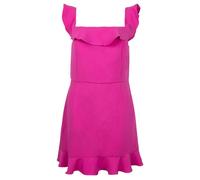 French Connection Frill Bardot Tlrd Dress Short Wild Rosa Taglia: 10 | Outlet | Donna |