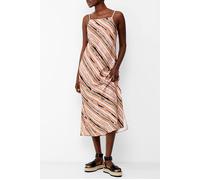 French Connection Gaia Flavia Textured Dress Brown Taglia: 18 | Abiti Midi Outlet | Donna | Marrone