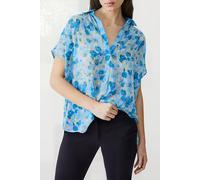 French Connection Gretha Ss Printed Popover Still Water Taglia: 14 | Magliette intime Outlet | Donna