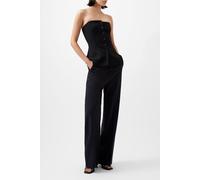 French Connection Harrie Suiting Strapless Top Blackout Taglia: 14 | Canottiere Outlet | Donna | Nero