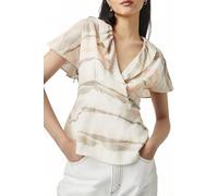 French Connection Hope Drape Shirt Dusty Pink Multi Taglia: 10 | Magliette intime Outlet | Donna | Rosa