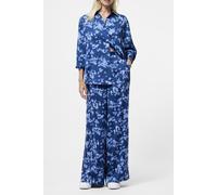 French Connection Isla Celaya Straight Trouser Blue Multi Taglia: 10 | Pantaloni Outlet | Donna | Blu