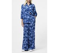 French Connection Isla Celaya Straight Trouser Blue Multi Taglia: 18 | Pantaloni Outlet | Donna | Blu