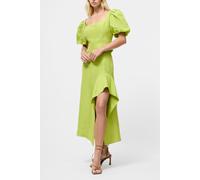 French Connection Islay Linen Midi Skirt Cactus Green Taglia: 8 | Minigonne Outlet | Donna | Bianco