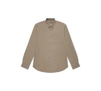 French Connection Linen 22 L/s Trim Khaki Taglia: L | Camicie Casual Outlet | Uomo | Marrone