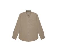 French Connection Linen 22 L/s Trim Khaki Taglia: M | Camicie Casual Outlet | Uomo | Marrone