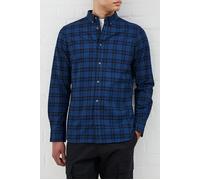 French Connection Mid Check Blue Taglia: M | Camicie Casual Outlet | Uomo | Blu