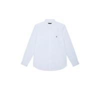 French Connection Oxford L/s T White/marine Taglia: S | Camicie Casual Outlet | Uomo | Bianco