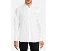 French Connection Oxford Ls White/marine Taglia: M | Camicie Outlet | Uomo | Bianco