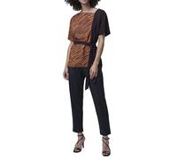 French Connection Rosalind Asymmetric Neck Top Decadence/canyon Mlt Taglia: 6 | Magliette intime Outlet | Donna |