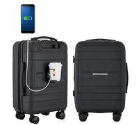 French Connection Saint Martin, bagaglio a mano, nero, Saint Martin