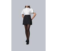 French Connection Sharon Jacquard Mini Skirt Blackout Taglia: 16 | Minigonne Outlet | Donna | Nero
