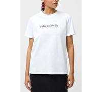 French Connection Sister Solidarity Graphic Tee Linen White Taglia: S | Outlet | Donna | Bianco