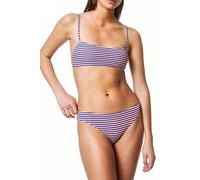 French Connection Stripe Bikini Briefs Sunshine Ornge Multi Taglia: L | Bikini Outlet | Donna
