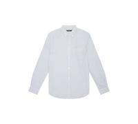 French Connection Stripe Pocket Long Sleeve Oxford Shirt Khaki/white Taglia: M | Camicie Casual Outlet | Uomo | Marrone