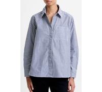 French Connection Stripe Popover Button Midnight/white Taglia: S | Magliette intime Outlet | Donna | Bianco