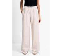 French Connection Tasher Wide Leg Pu Trouser Taupe Grey Taglia: S | Pantaloni Outlet | Donna | Nero