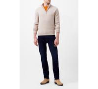 French Connection Textured 1/2 Zip Jumper Sand Taglia: XXL | Dolcevita Outlet | Uomo | Marrone