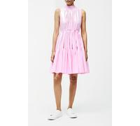 French Connection Tiered Poplin Mini Dress Strawberry Shake Taglia: XS | Abiti Mini Outlet | Donna