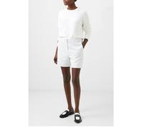 French Connection Whisper Pinstripe Shorts Summer White/mari Taglia: 12 | Pantaloncini Outlet | Donna | Bianco