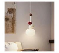 French Cream Molecular Pendant Lamp Vintage Long Cord Lamp for Bedroom Sofa Wall Bedside Decor