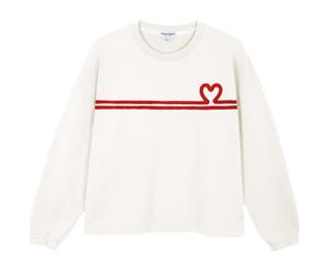 FRENCH DISORDER Sweat Nora Heart - Donna - Beige - Taglia S- modello 2026