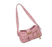 French Elegant PU Leather Azzurra Borsa Casua A Tracolla Casualmente Borsa Leggera Pratica Con Tasche Multiple Per Donne Traveling Friendly Crossbody