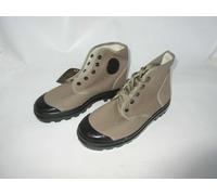 French Esercito Commando Stivali Tela 5-Loch Oliva Francese Algeri Legion TG