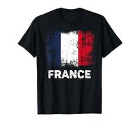 French Flag Shirt Patriotic France Flag Maglietta