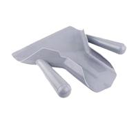 French Fry Scoop, Fryer Serving Shovel, Handheld Metal Food Scooper, 8.11x9.13x3.35 Inches with Heat Resistant Grip, for Commercial Kitchens, Home Restaurants, Snack, Chicken Fries Packaging