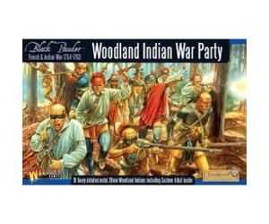 French indian War Woodland Indian War Party