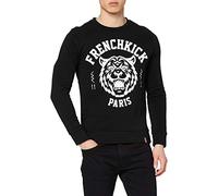 French Kick FK Gang Tiger Felpa, Nero (Black Black), 46 (Taglia Produttore: Small) Uomo