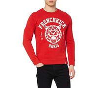 French Kick FK Gang Tiger Felpa, Rosso (Red Red), 39 (Taglia Produttore: Medium) Uomo