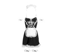 French Maid Costume - S/M - Black