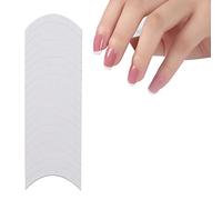 French Nail Art Nail Sticker Autoadesivo Nail Art Sticker Decorazione per unghie Suggerimenti per attrezzi fai da te (design a forma di luna, 480 pezzi)