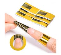 French Nail Form Tips Acrilico UV Gel Extension Curl Form Extension Nail Sticker Art Guide Stampo Manicure Nail Art Tools Strumento fai da te for unghie