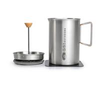 French press GSI Outdoors Glacier Stovetop JavaPress Colore: argento
