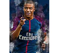 French Soccer Player Mbappes - 1000 Pezzi Puzzle - Giocattoli Personalizzati Per Adulti - Per Giochi Per Ridurre Lo Stress Familiare Gifts - Vs192Pw