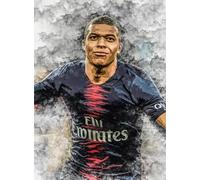 French Soccer Player Mbappes - 1000 Pezzi Puzzle - Giocattoli Personalizzati Per Adulti - Per Giochi Per Ridurre Lo Stress Familiare Gifts - Vs191Pw