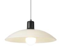 French Style Glass Hanging Lamp, E27 Base Single Head Pendant Light, F Minimalist Bedroom Living Room Balcony Decoration Lighting Fixtures